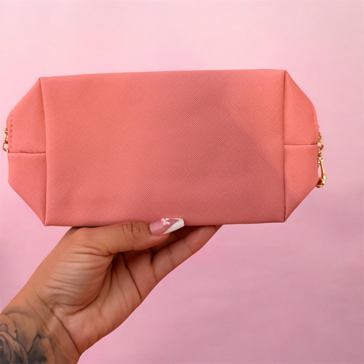 Cutie Pink Make up Bag