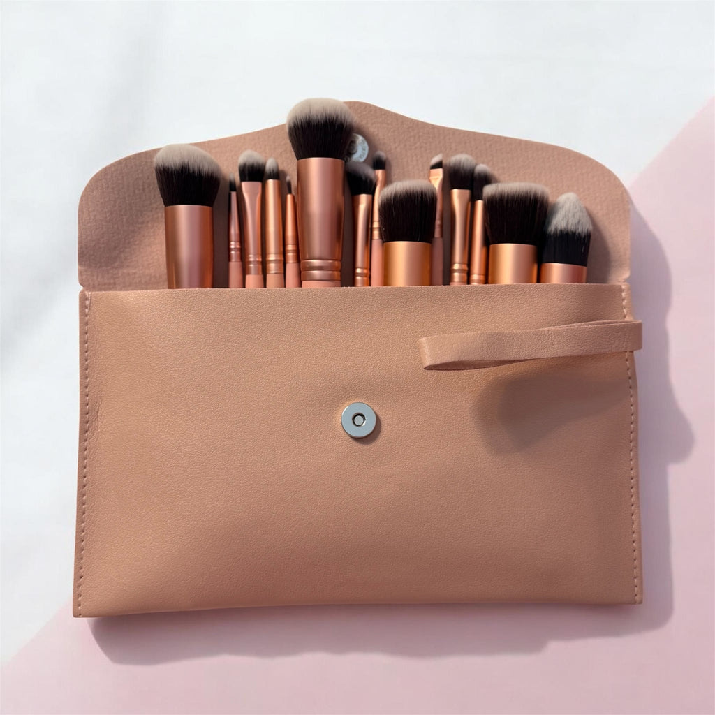 Blush Pink Make up Brush Set